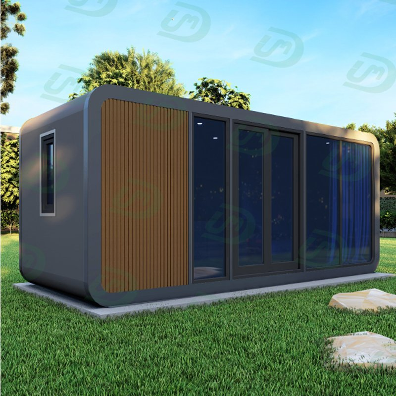 Aluminum Plate 13 Sqm for Airport Living Apple Cabin Tiny Capsule Pod House