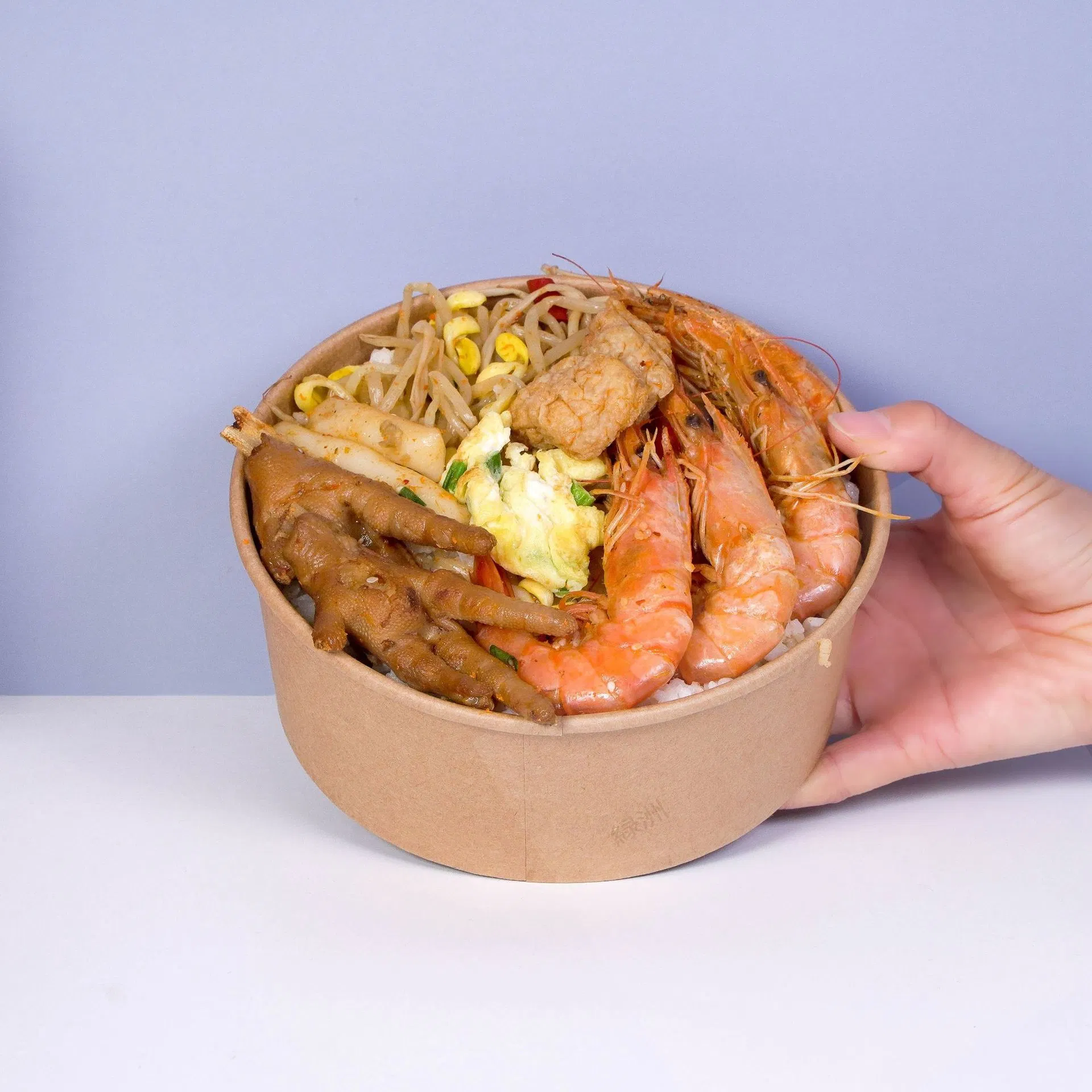 Affordable Buy! High Quality Thick Paper Bowl with Cover, Hot Buying, Quality Assurance, Low Price