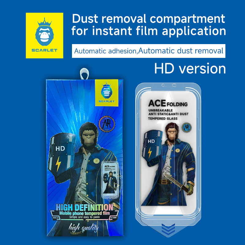 9h Mobile Phone Screen Protector Tempered Glass Alignment Magic Box Dust Free for iPhone17 Air