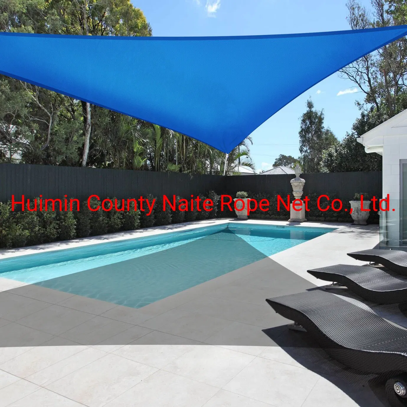 Best Quality Rectangle Triangle Square Waterproof LDPE Coated HDPE Sun Shade Net Canopy Shade Block Waterproof Sun Shade Sail for Greenhouse Carports