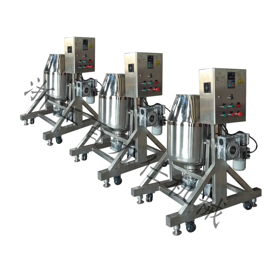 Steel Rotating and Flipping Dry Sugar and Milk Powder Drum Mixer