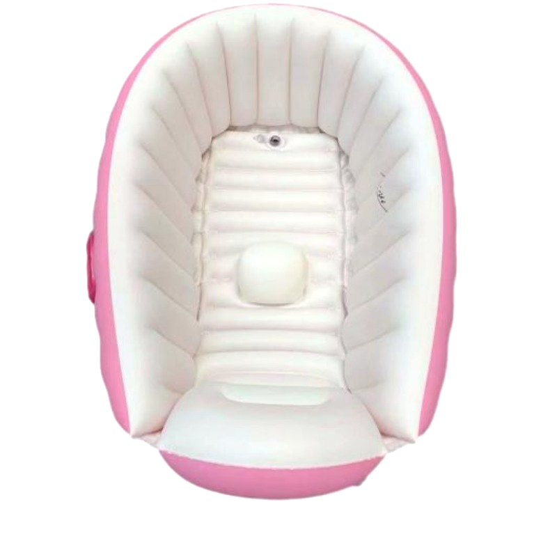 Portable Foldable Baby Inflatable Bathingtub Mini Thick Toddler Non-Slip Bath Tub