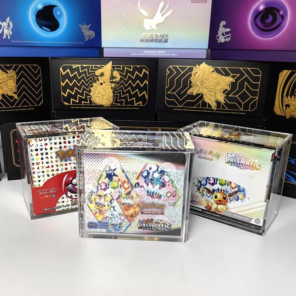 Premium Clear Acrylic Storage Box with Magnetic Closure