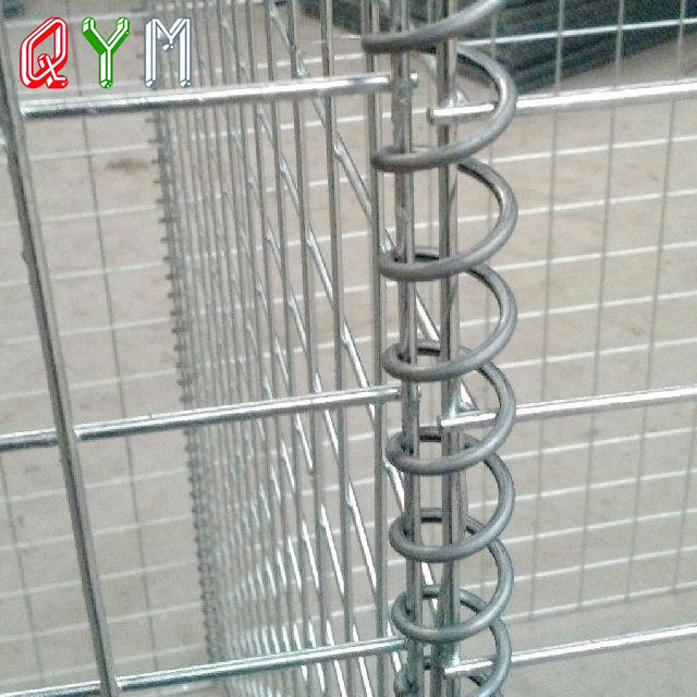 Defensive Barrier Fence Gabion Boxes Galvanized Defence Bastion