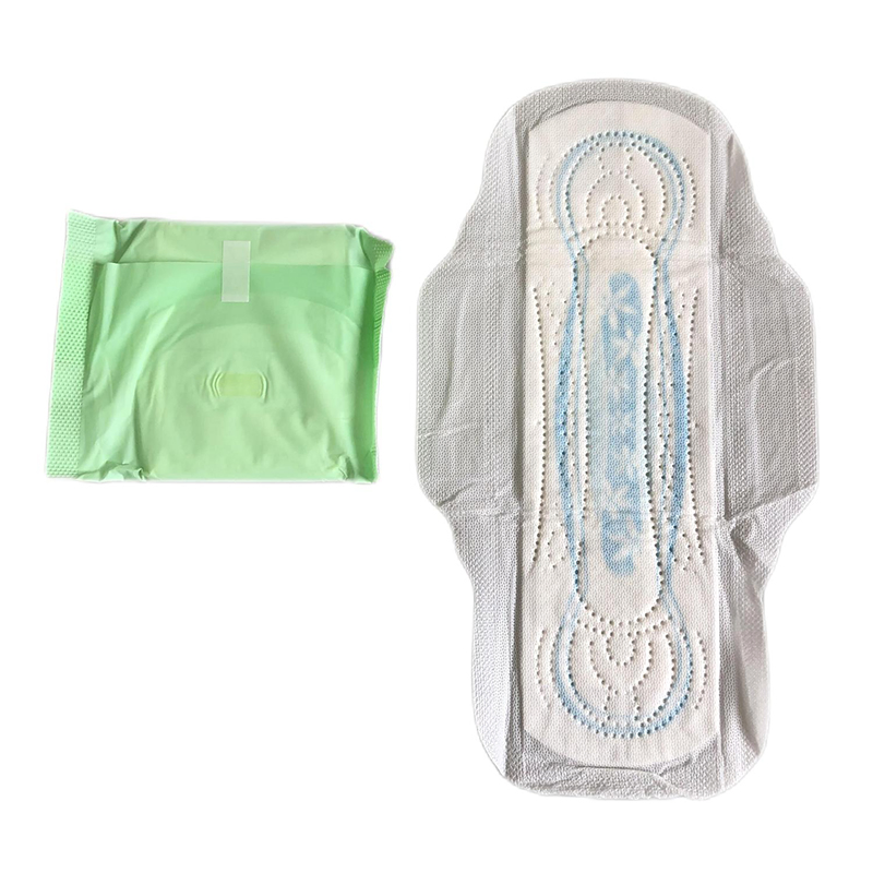 Factory Wholesale Organic Antimicrobial Nighttime Disposable Sanitary Napkins with Soft Texture