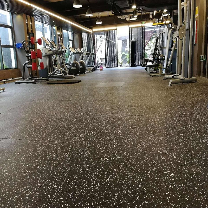 PVC Rubber Flooring Industrial Floor Heavy Duty Rubber Floor Mats for Car SUV Truck Hock Absorption Sport Gym 15mm Mat