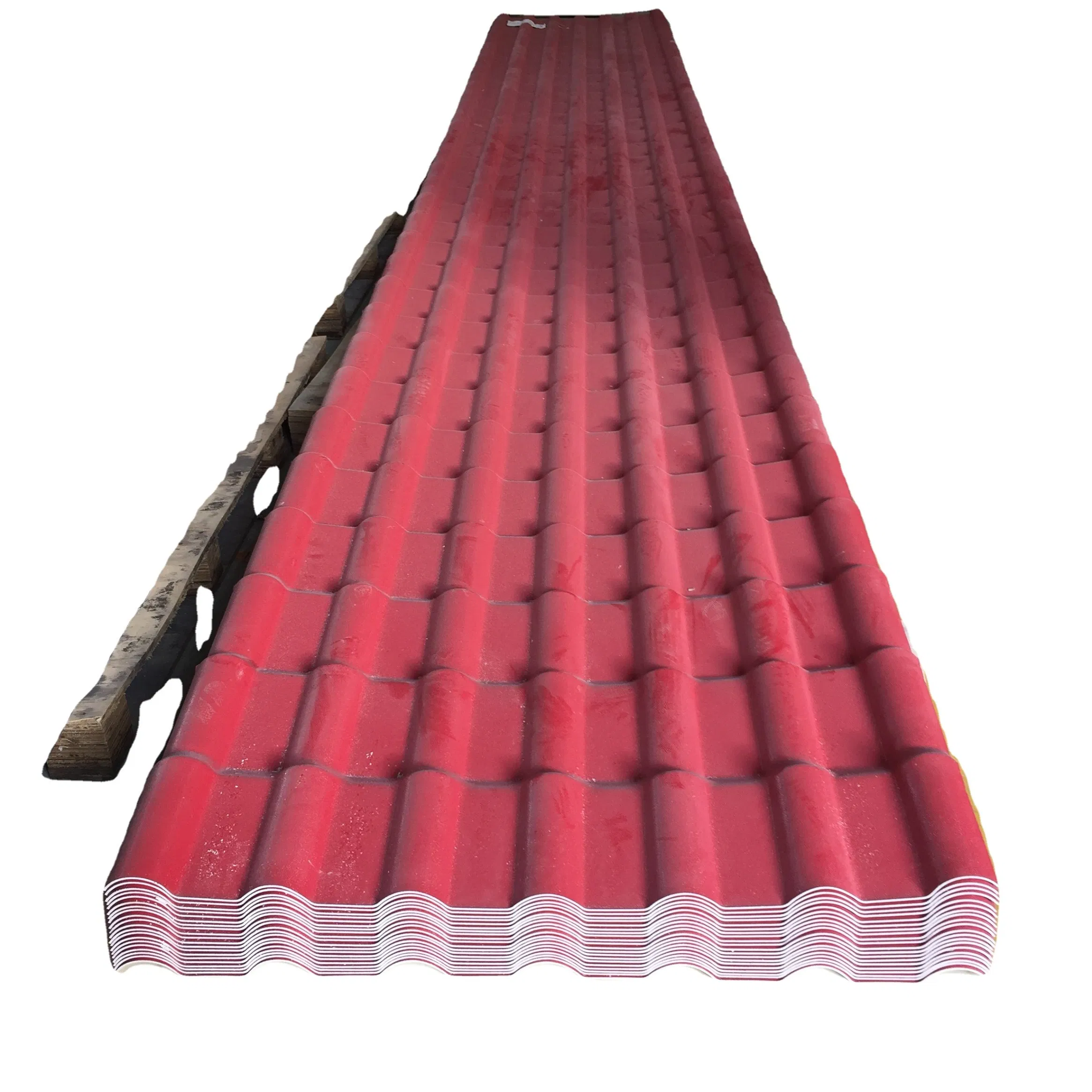 ASA Resin Roof Tile UPVC Red Glazed Tile Sheet