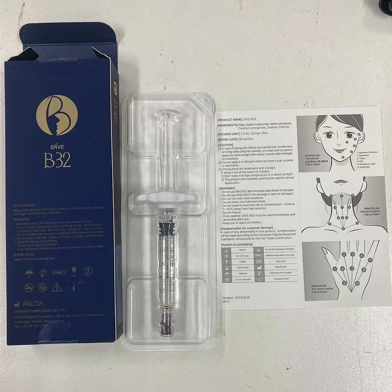 Save B32 Sp High Low Molecule Ha Hyaluronic Acid Succinic Acid Skin Booster