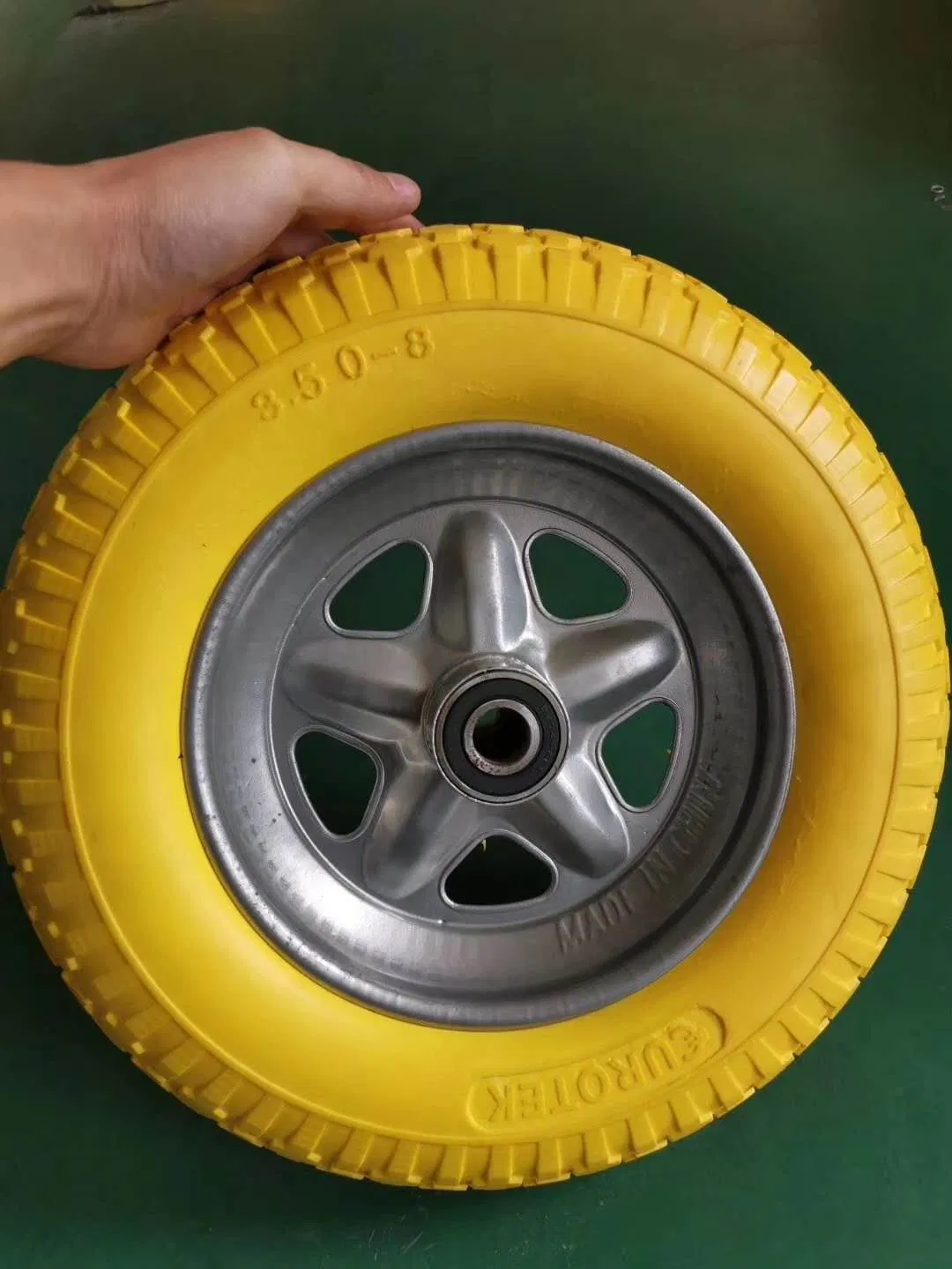 400-6 China Solid PU Foam Wheelbarrow Wheel