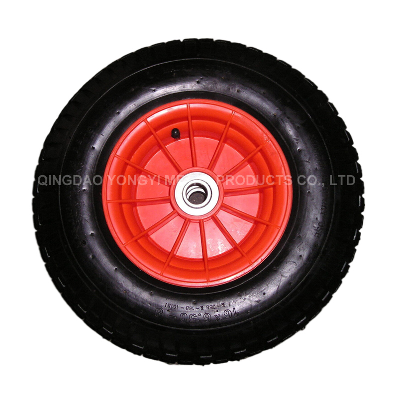 4.00-8 Pneumatic Wheelbarrow Tires Pneumatic Wheelbarrow Wheels