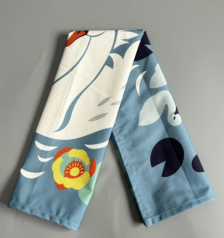 Custom Digital Printed Kitchen Napkins Tea Towels