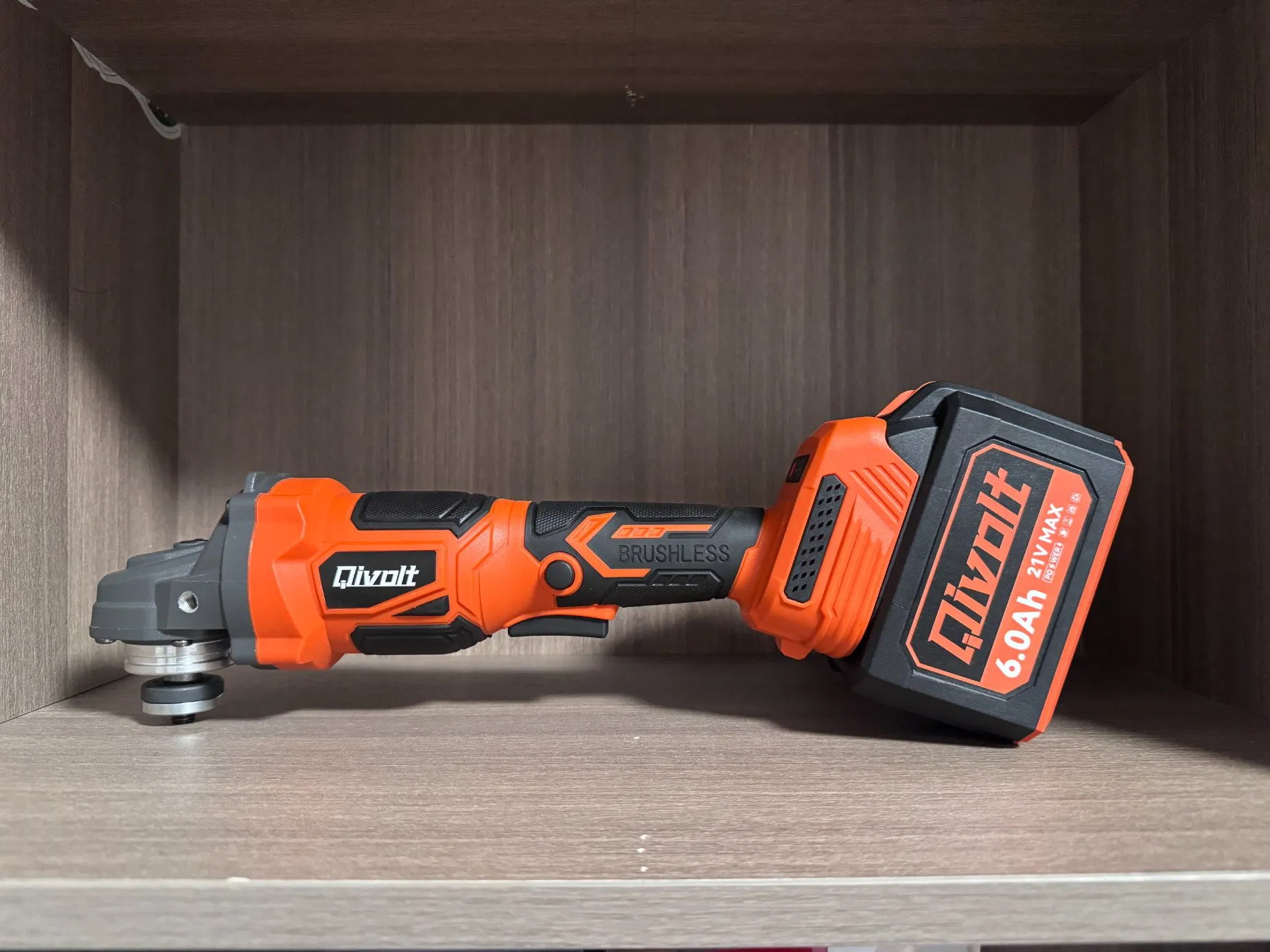 Qivolt Professional Cordless Tools Combo Kits 20V Electric Impact Hammer Drill Power Set