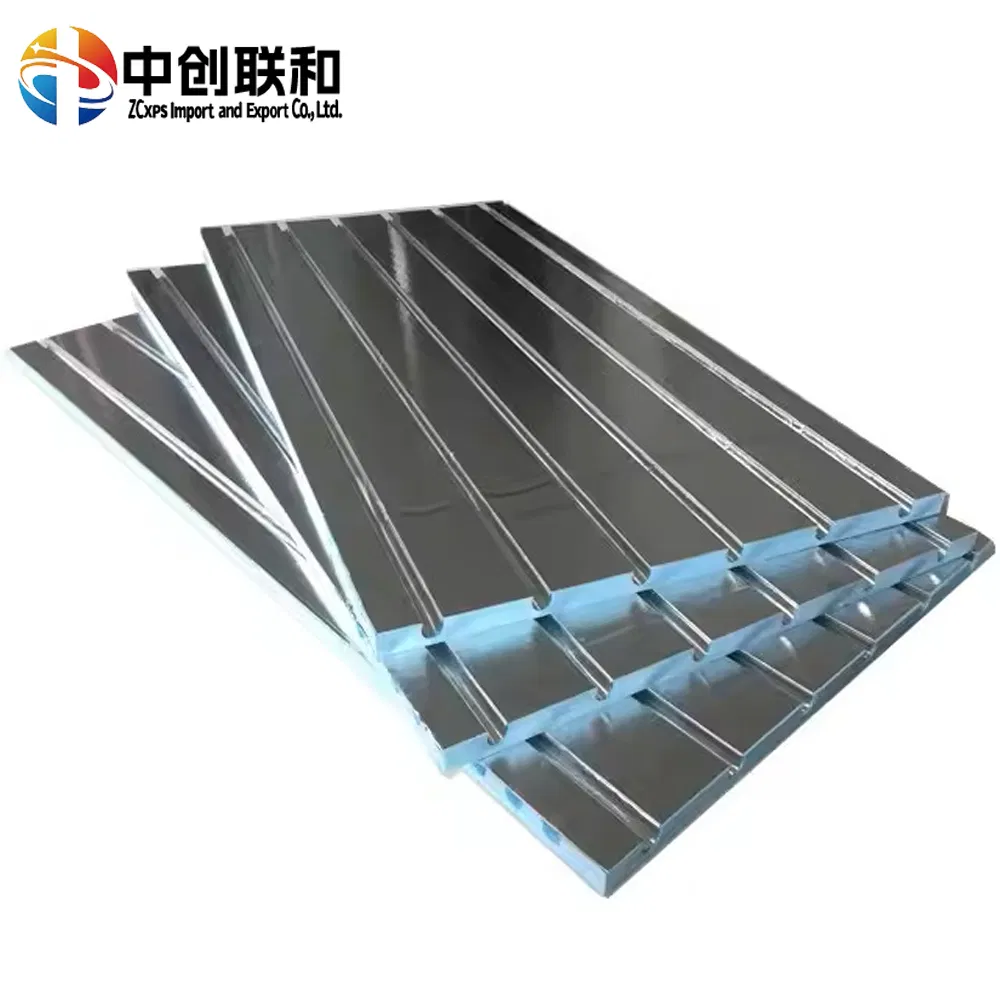 Aluminum Smooth Underfloor Heating Insulation Board Underfloor Heating Panel