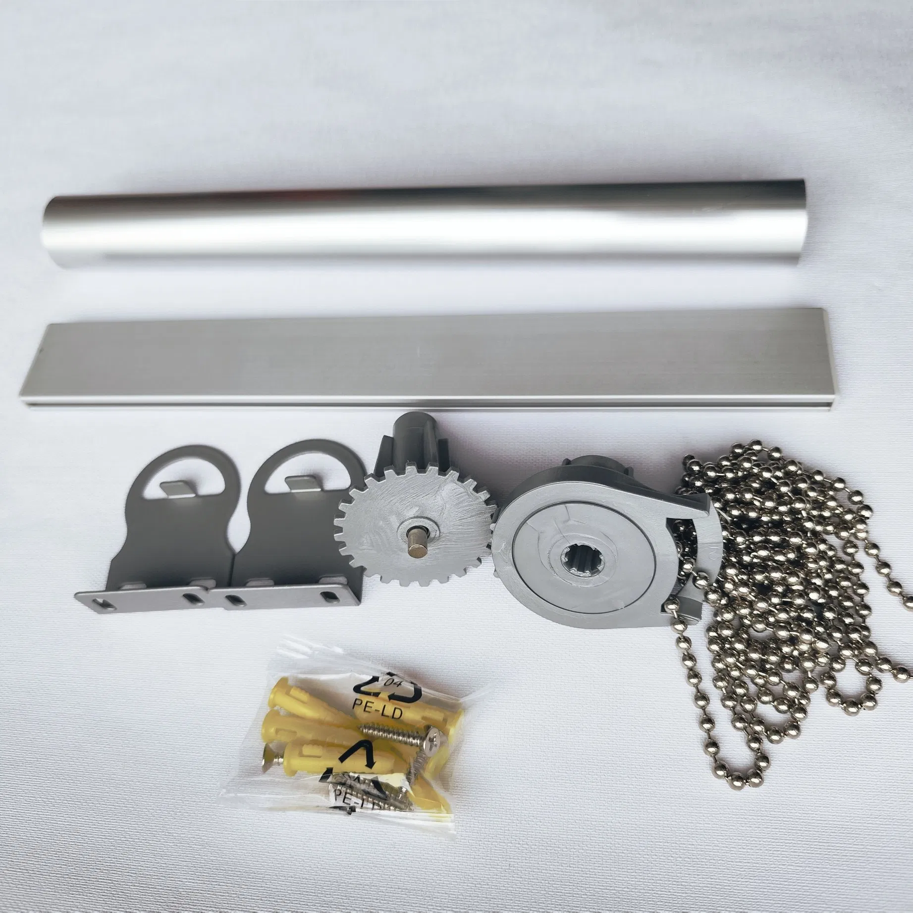 Vikson 25mm Manual Roller Blinds Complete Accessories Clutch Components Bead Chain Operation Bead Chain System Top Tube Brasket