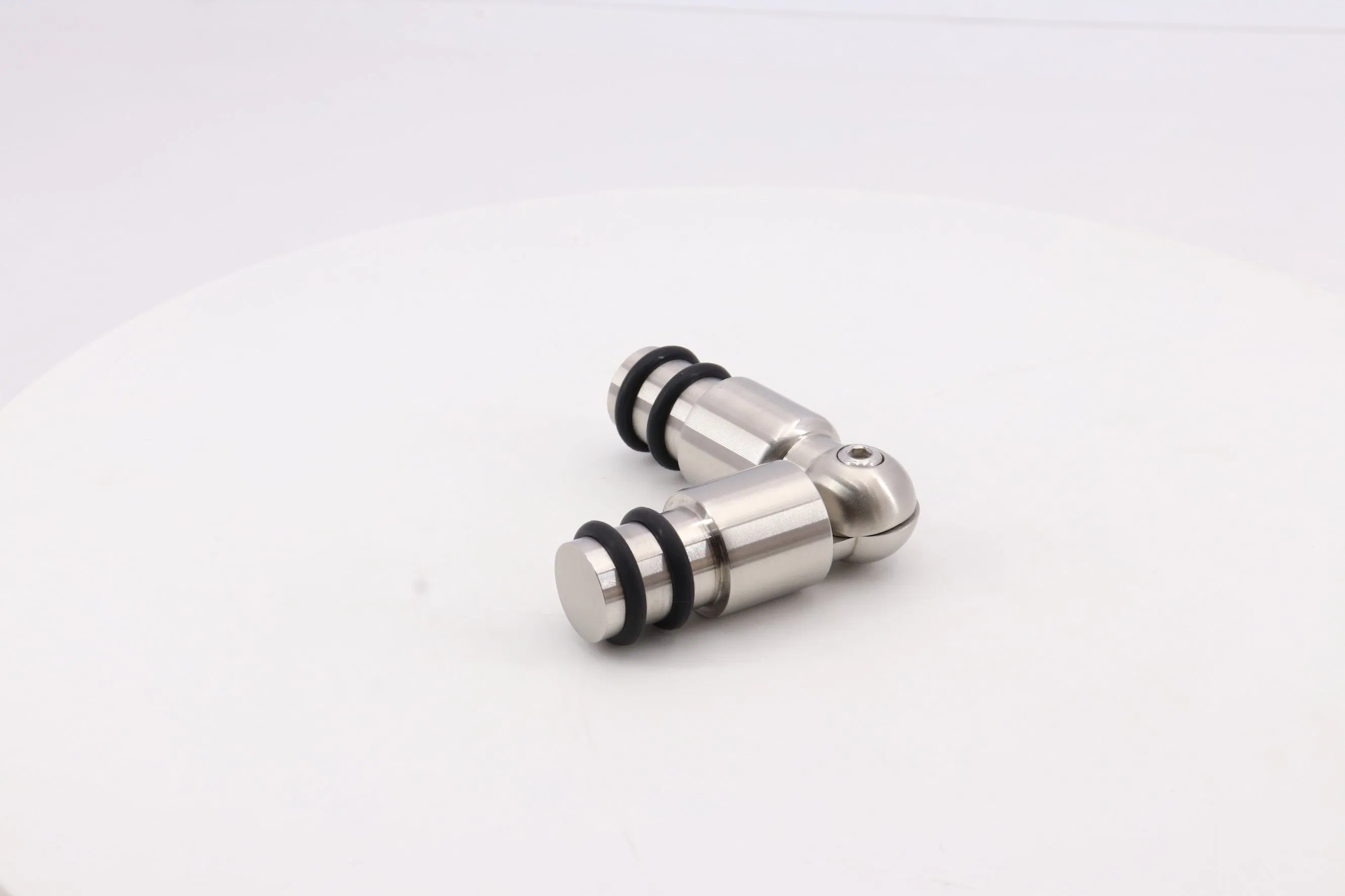 Premium 304 Stainless Steel Bathroom Partition Connector for Tubes