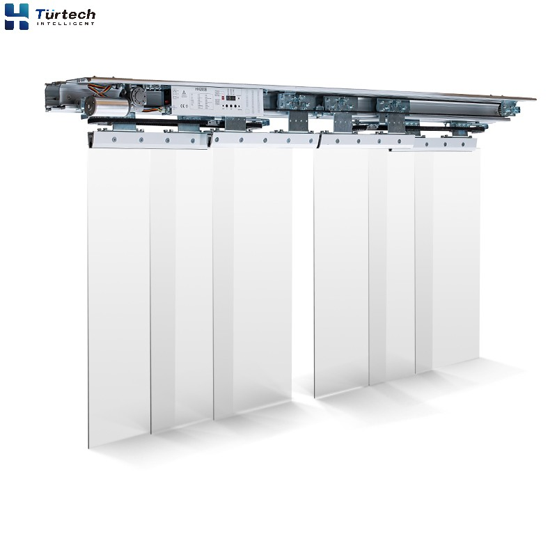 100kgs Dtsc2000 Telescopic Sliding Door Opener Round Brushless Motor: 24V100W 2300rpm Telescopic Glass Sliding Doors