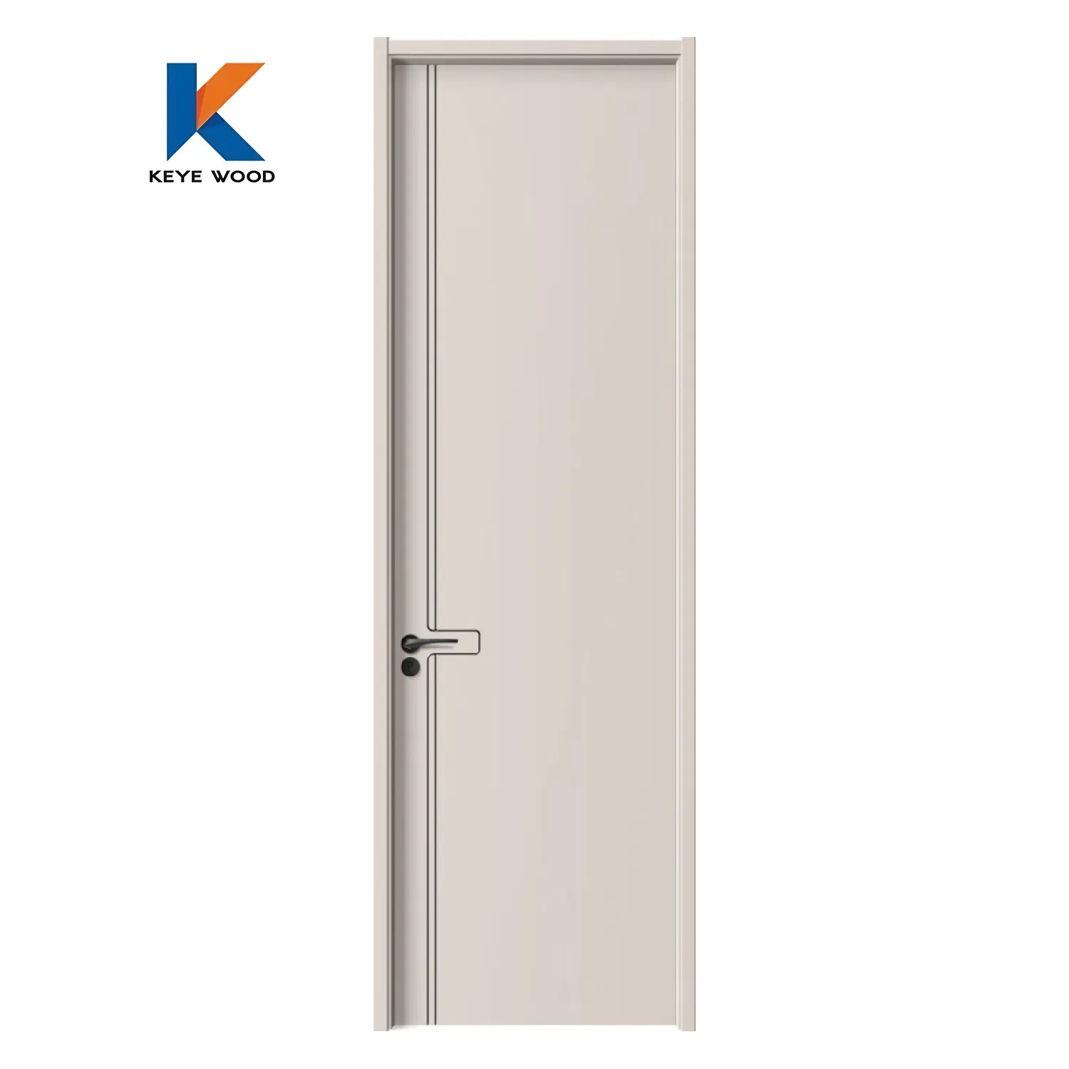 Custom Size Wooden Interior WPC Wood Security Door for Residential Room and Hotel Interiors