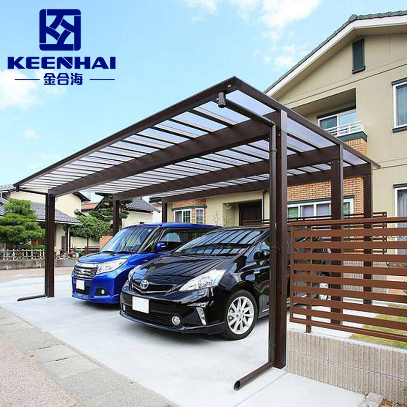 Metal Garage Prefab Light Steel Structure Metal Carport