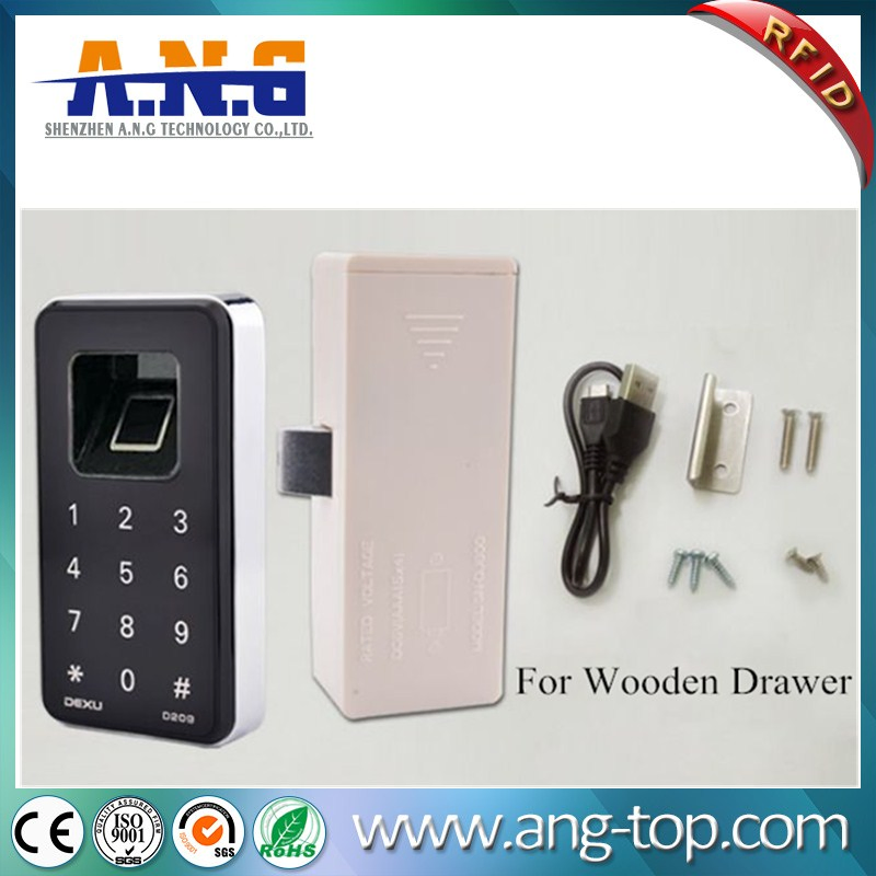 Gym Fingerprint Locker Digital Combination Lock Drawer Cabinet Safe Lock