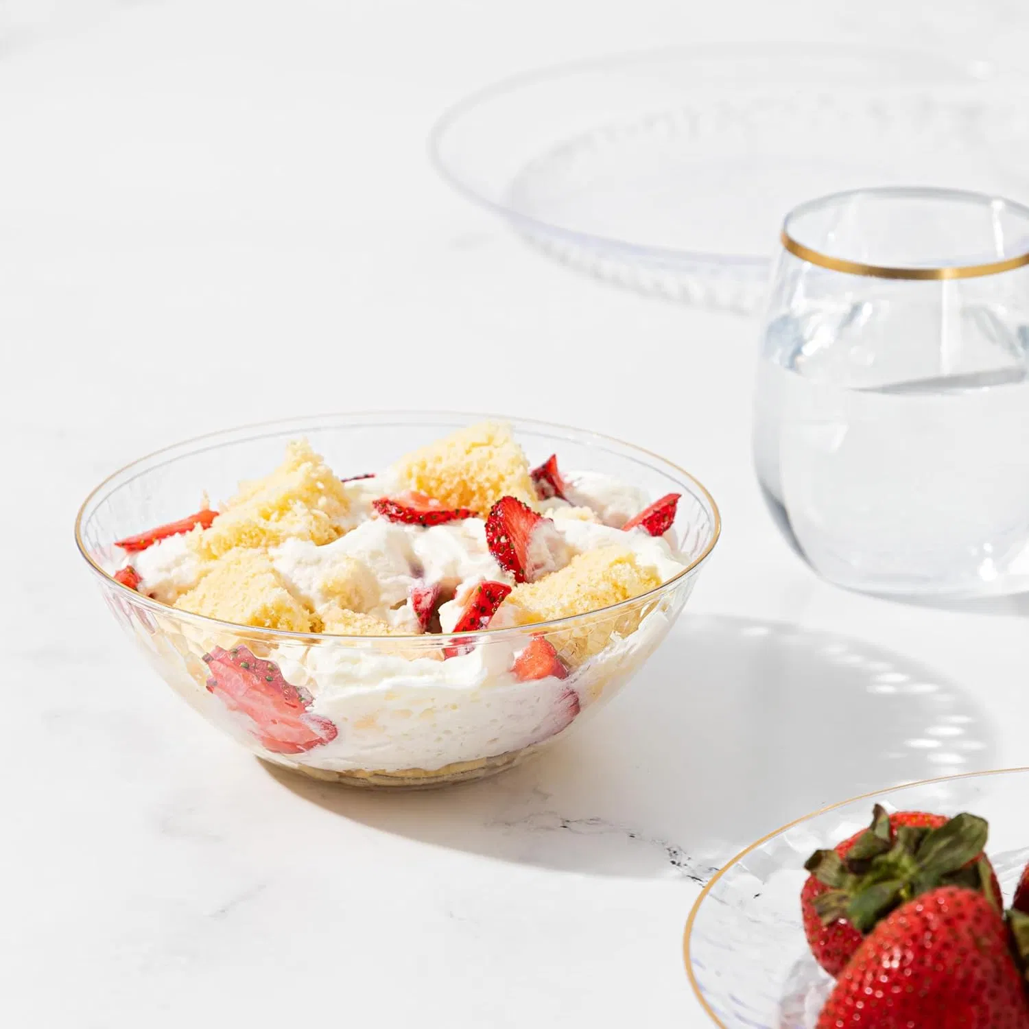 Premium 12 Ounce Clear Plastic Bowls for Event Hosting