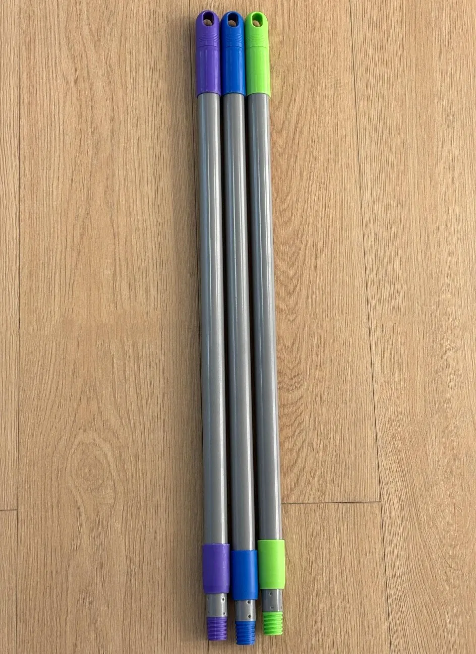 Mop and Broom Sticks Iron Poles Mop Handle Cleaning Products Extensible Handles