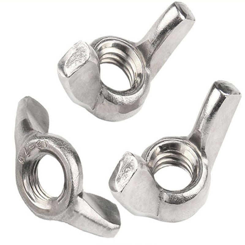 Galvanized A2-70 Precision Casting DIN315 Carbon Steel 5/16-18 Butterfly Locking Wing Nut