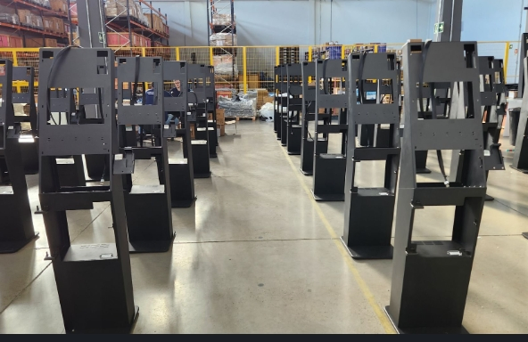 Customizd Metal Kiosk Enclosure for Indoor and Outdoor Displays