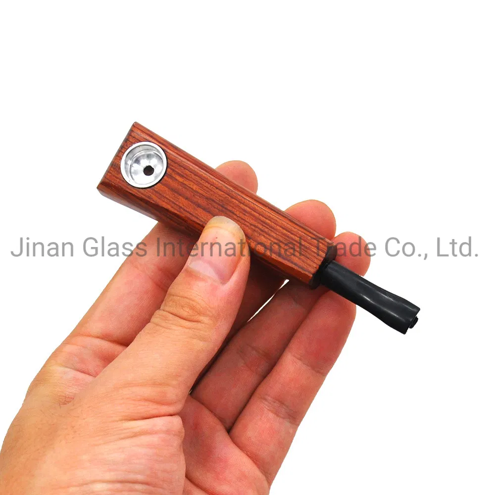 Classic Wooden Pipe Creative Portable Mini Wood Smoking Set