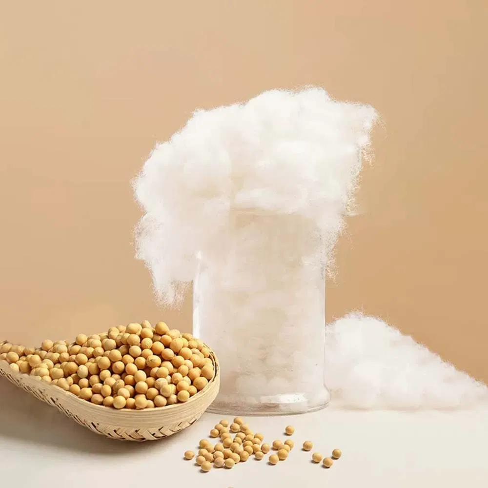 New Soy Protein Fiber Core Three-Dimensional Mite Resistant & Hypoallergenic Neck Protection Single Pillows for Quilted/Nap/Sleeping in Hotel/House/Dormitory