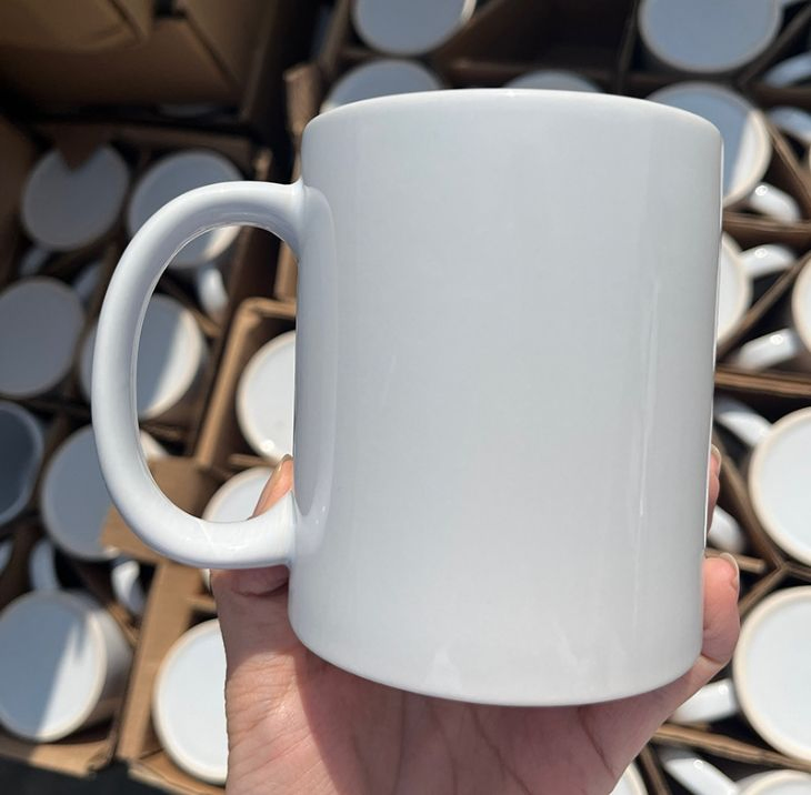 Керамическая кружка 11oz для сублимации с логотипом