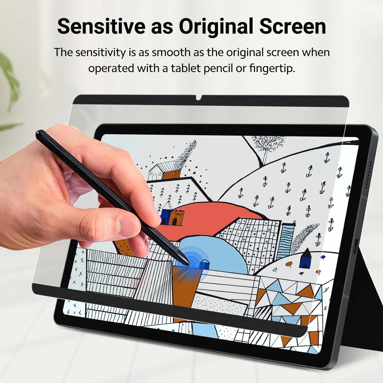 Магнитная защитная плёнка для Samsung Galaxy Tablet 10 дюймов