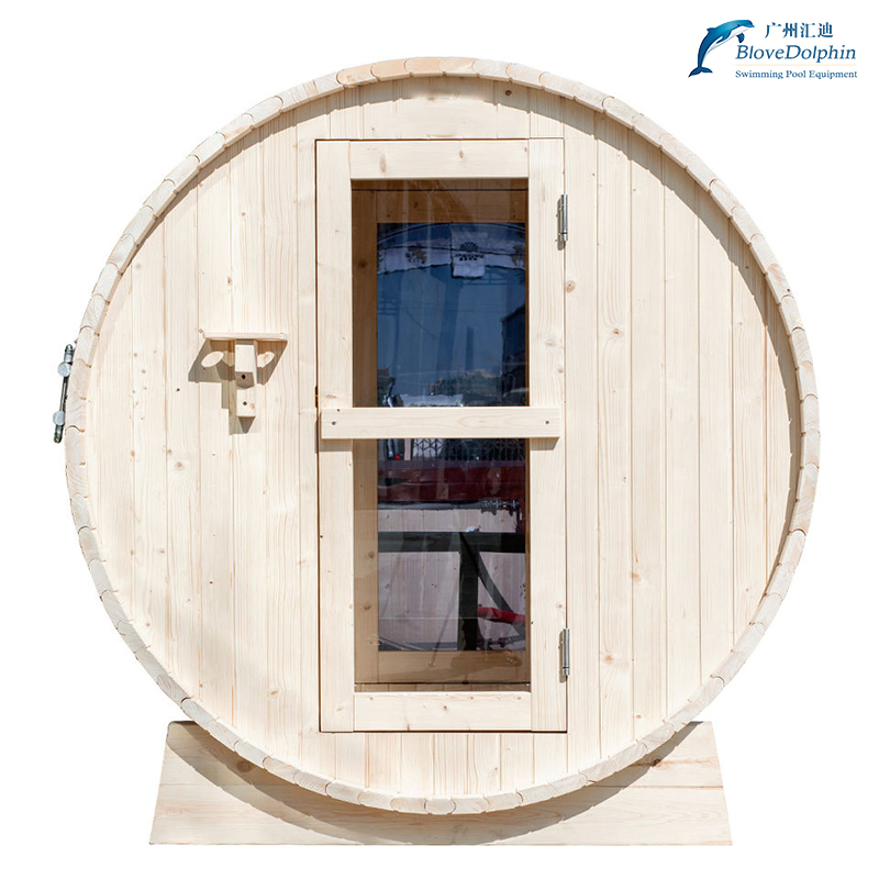 Бочкообразная сауна Blone Dolphin из дерева