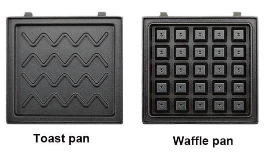 Non-Stick Waffle Big Plate Maker Sandwich Maker