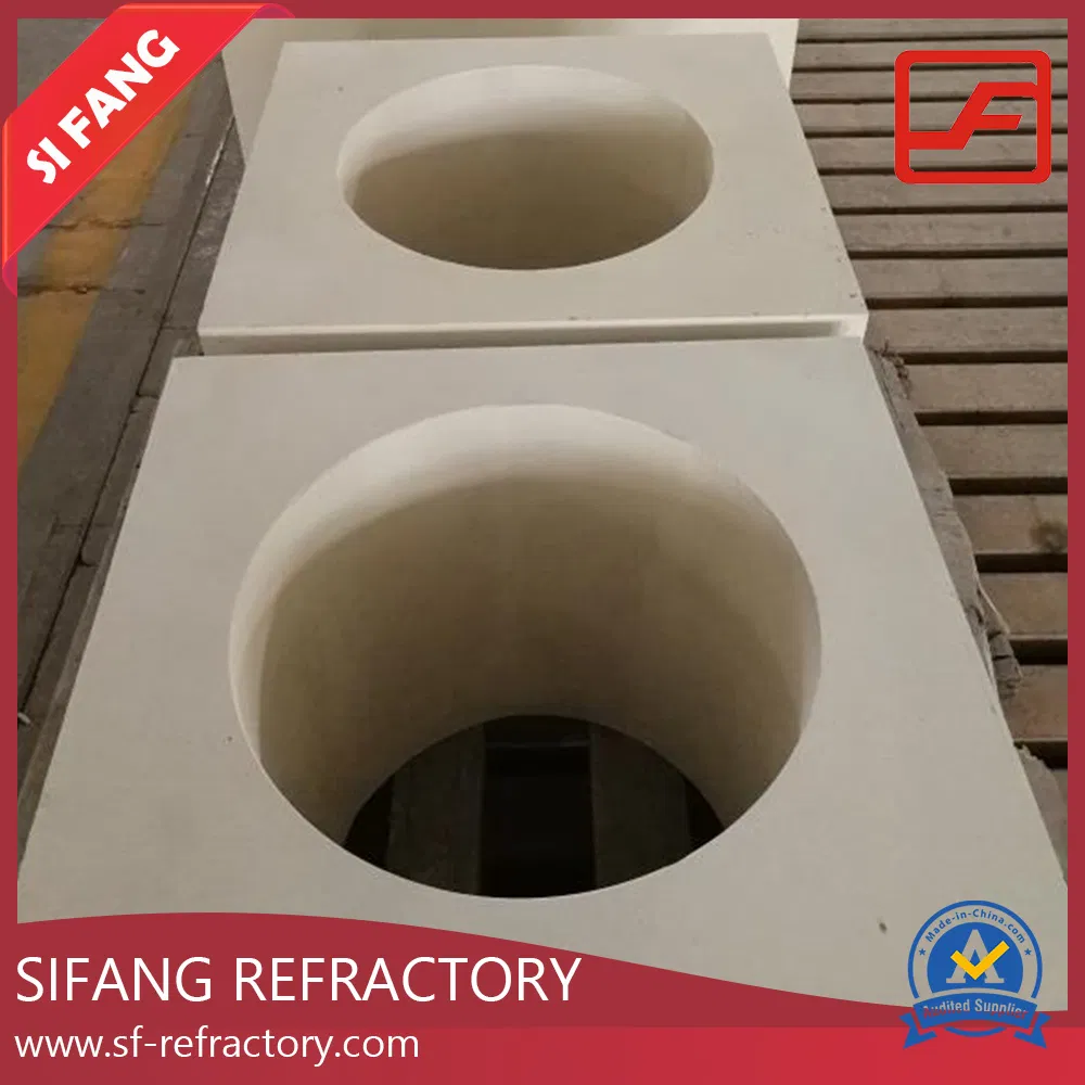 Огнеупорный кирпич AZS для стекловаренных печей