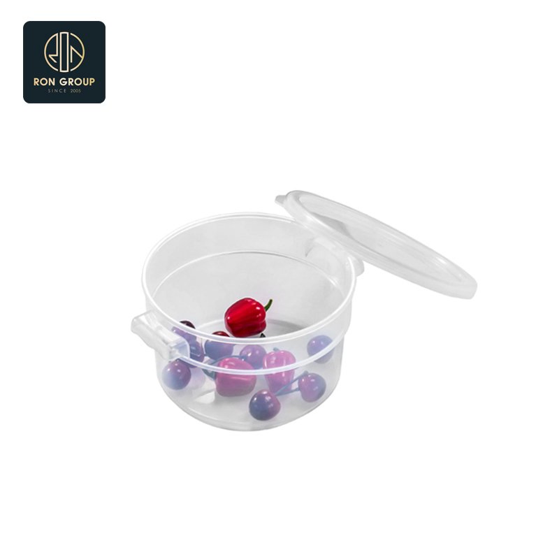 Durable and Convenient Round Kitchen Storage Container for All Needs