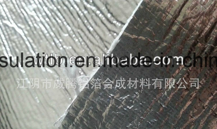 2mm Silicate Ceramic Glass Fibre Cloth with Both Side Aluminum