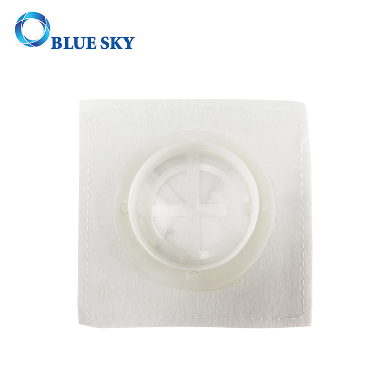 White Non-Woven Universal Exhaust HEPA Dust Filter Bag for Central Vacuum Cleaner Units