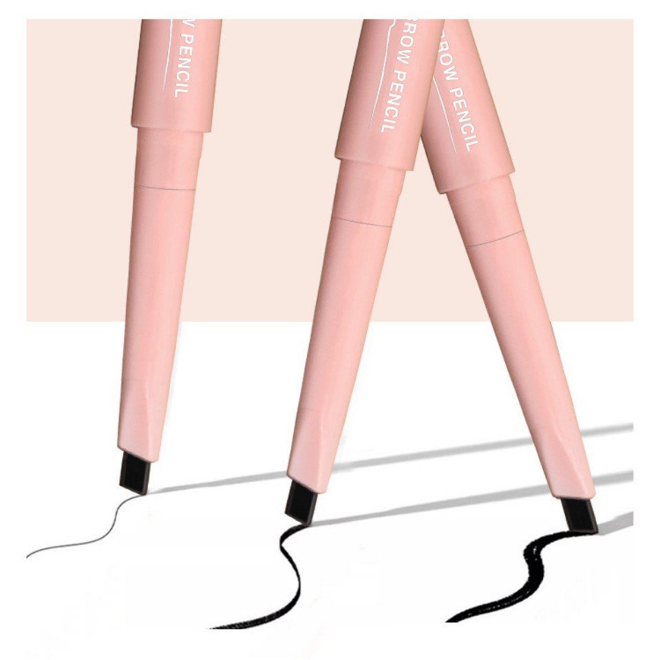 Cosmetics No Sharpening Pen 3D Brush Eyebrow Pencil