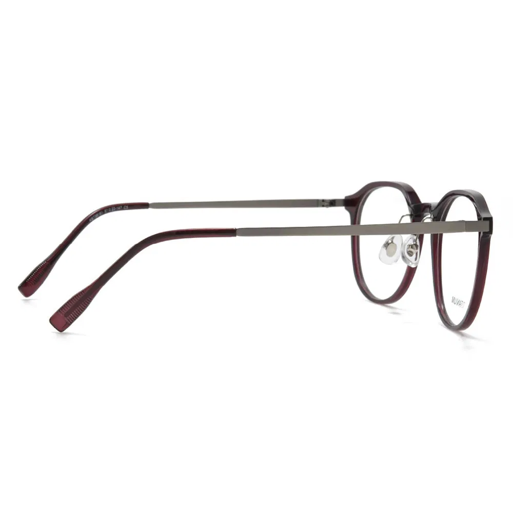 2025 New Styles Kbt98161 Premium Titanium Square Frame Glasses – Ultra Lightweight & Durable