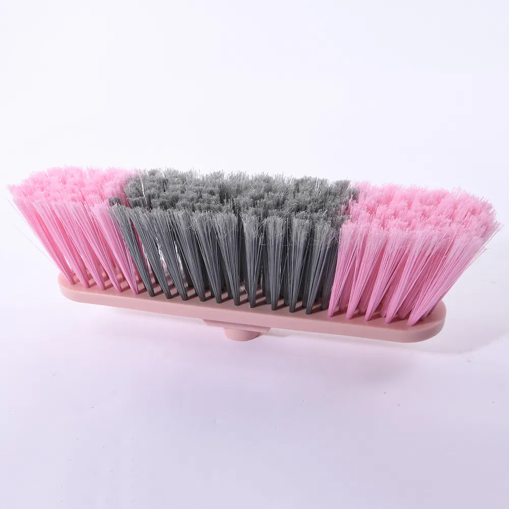 Hot Sale Easy Sweeping Home Floor Bicolor Broom with Stick