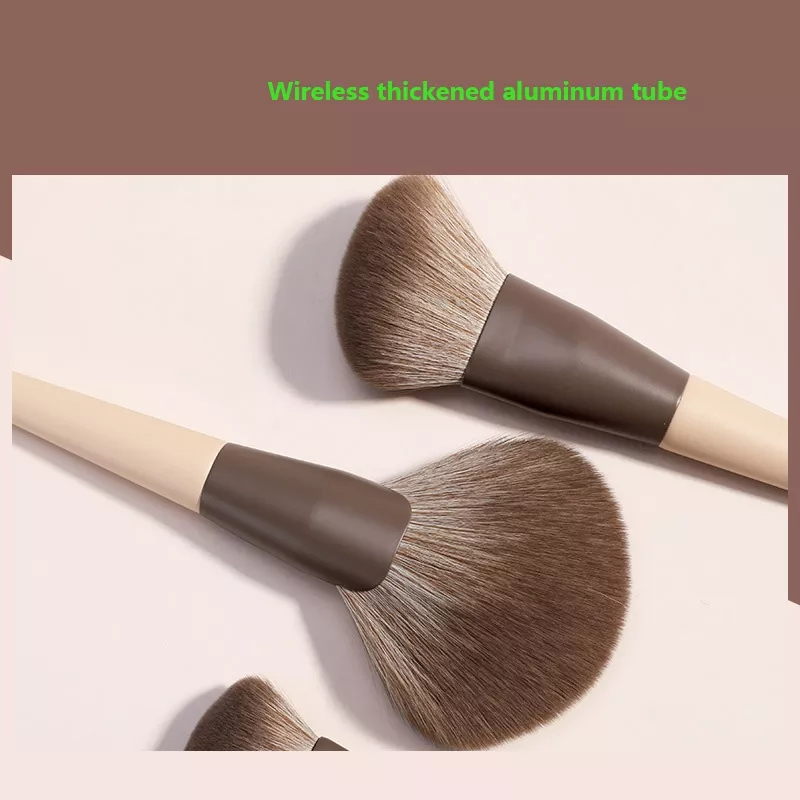 Premium Foundation Blending Blush Concealer Eye Cosmetic Makeup Brush Set