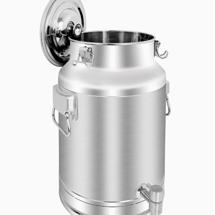 Factory 10-100L Stainless Steel Milk Tea Insulation Bucket Barrel Drink Heat Steel Drum