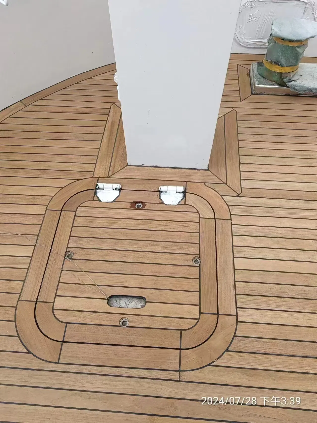 Teak Wood Solid Wood Yacht Indoor Floor and Deck Splicing