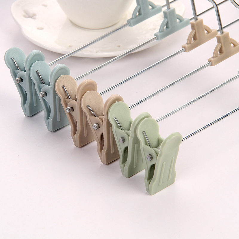 Household Trouser Hanger Clips Easy to Use for Drying Underwear