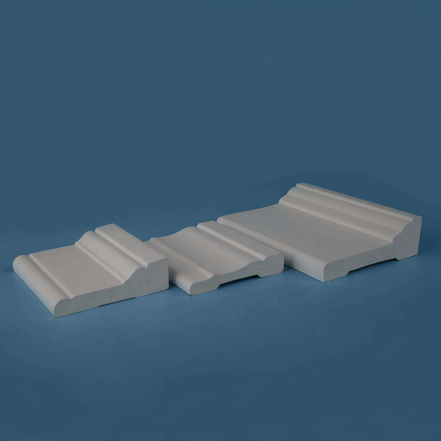 Exterior Vinyl Door Trim Molding PVC Casing Moulding