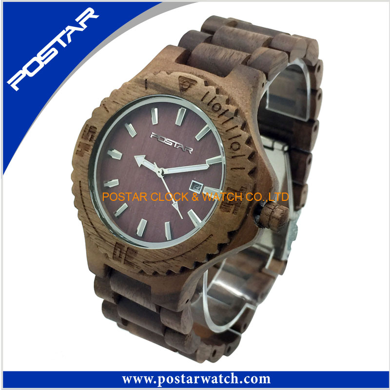100% Eco-Friendly Material Ladies/Men's Wooden Watch