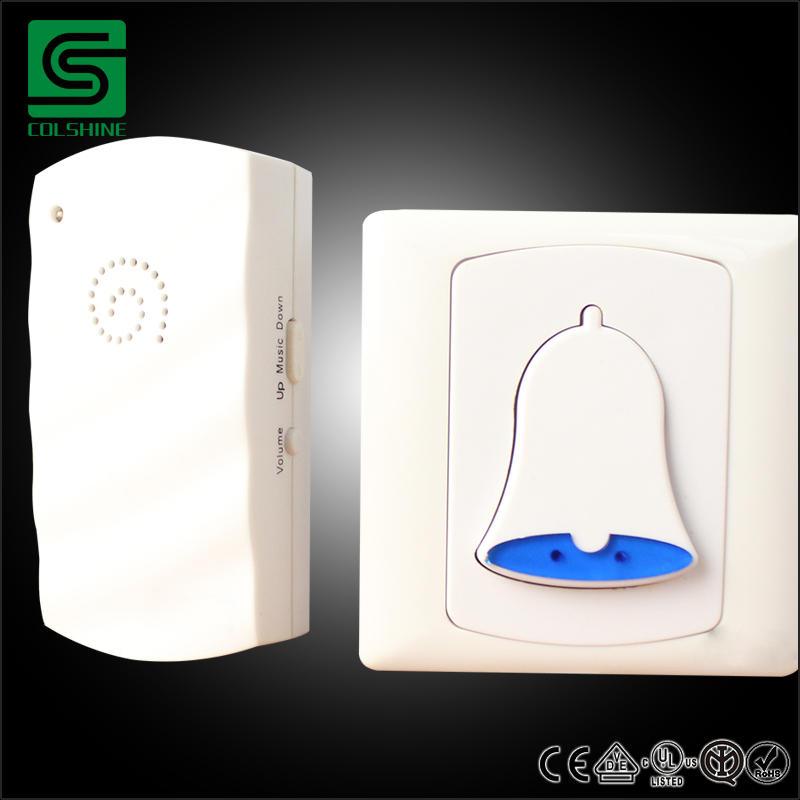 AC Series Germany Style MP3 Wireless Doorbell with LED Light