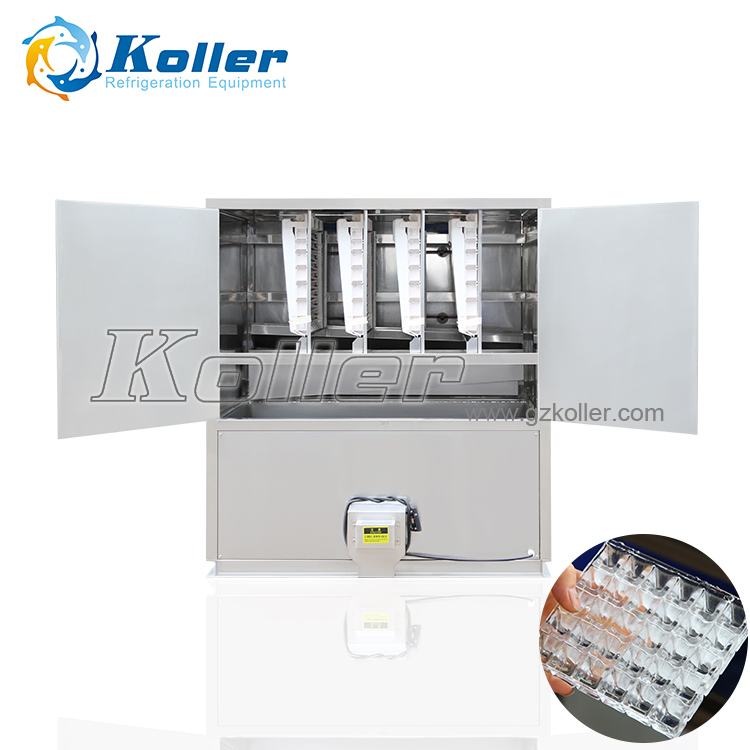 Koller CV1000 Commercial Cube Ice Machine 1 Ton Ice Maker