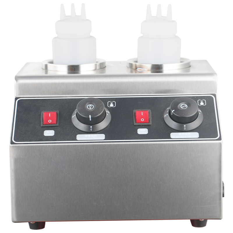 Commercial Grade Sauce Heater and Dispenser with Squeeze Bottle
