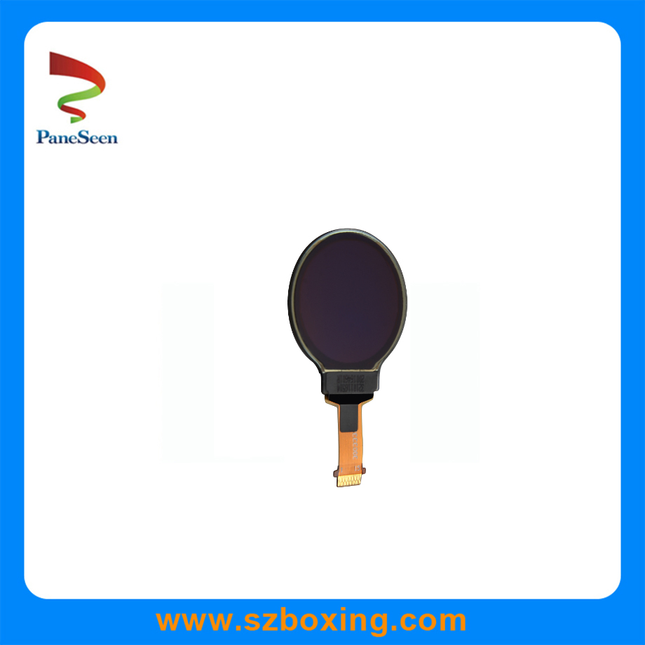 OLED-дисплей круглый 0.75 дюйма, белый, 128x128